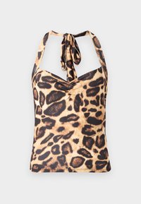 ONLLANA  HALTER NECK - Top - pumice stone