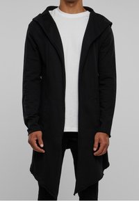 Urban Classics Felpa con zip - black
