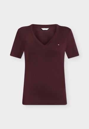 Tommy Hilfiger, CODY - T-shirt basic - deep burgundy