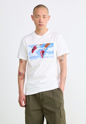 CREW - Print T-shirt - white