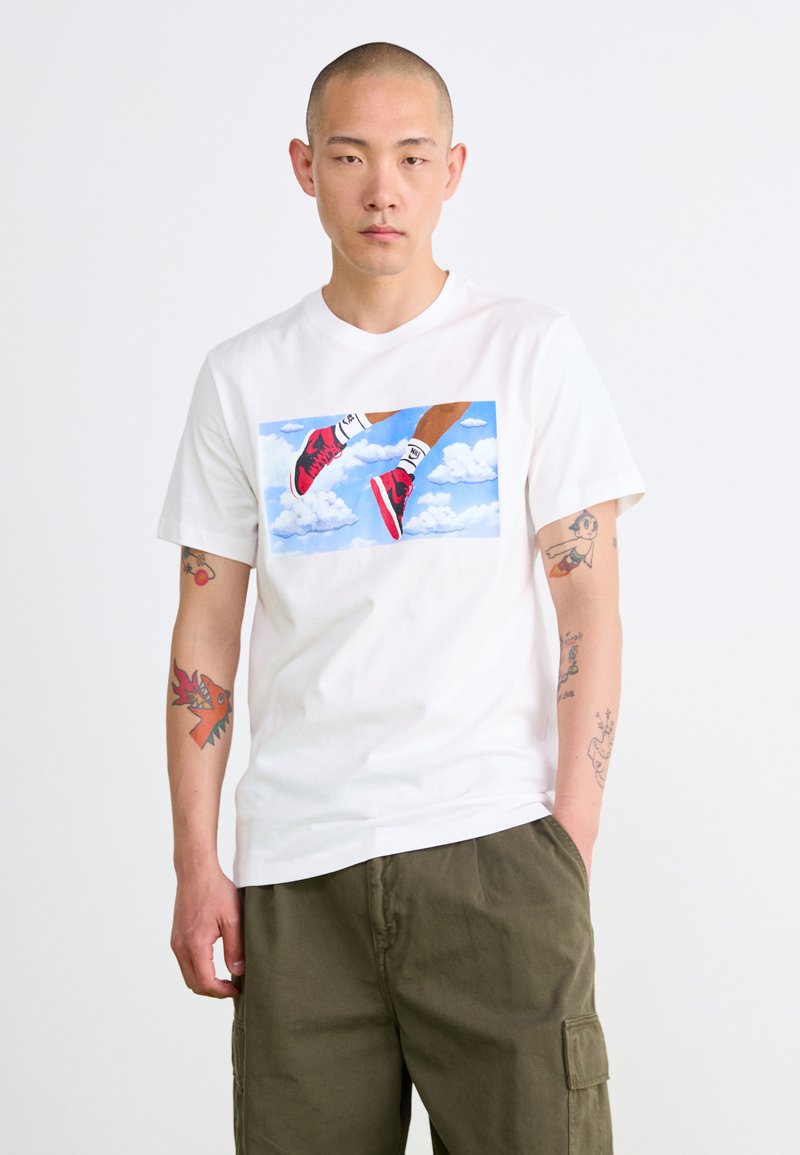 Jordan CREW - Tricou cu imprimeu - white