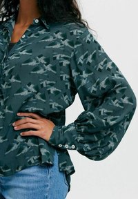 Emmamalena BETTY FENA - Blus - petrol