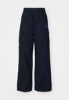 Cargo trousers - black/white