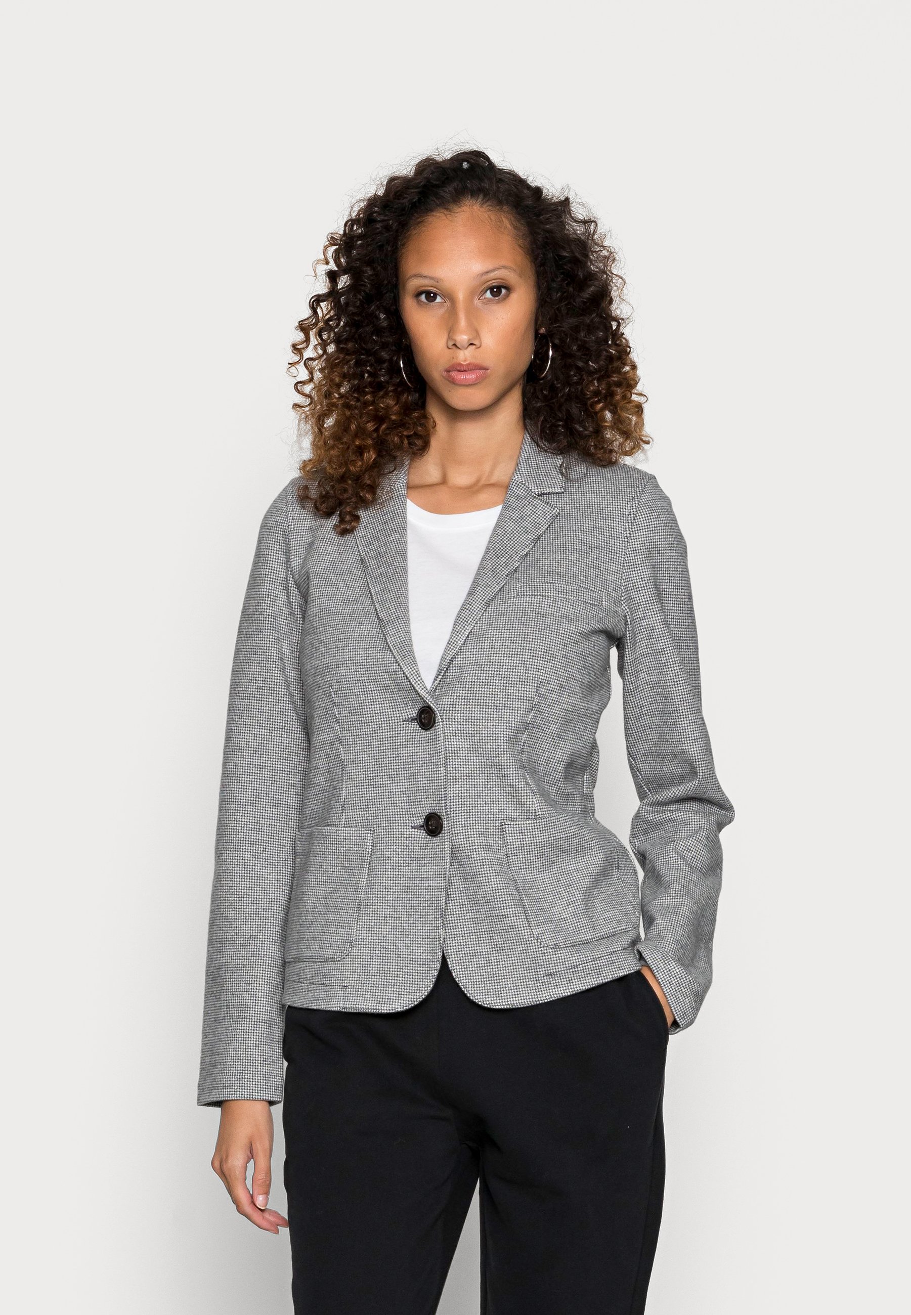 long check blazer womens