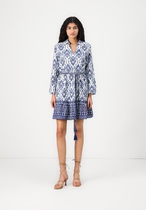 JDY JDYANNA DRESS - Day dress - cloud dancer/blue