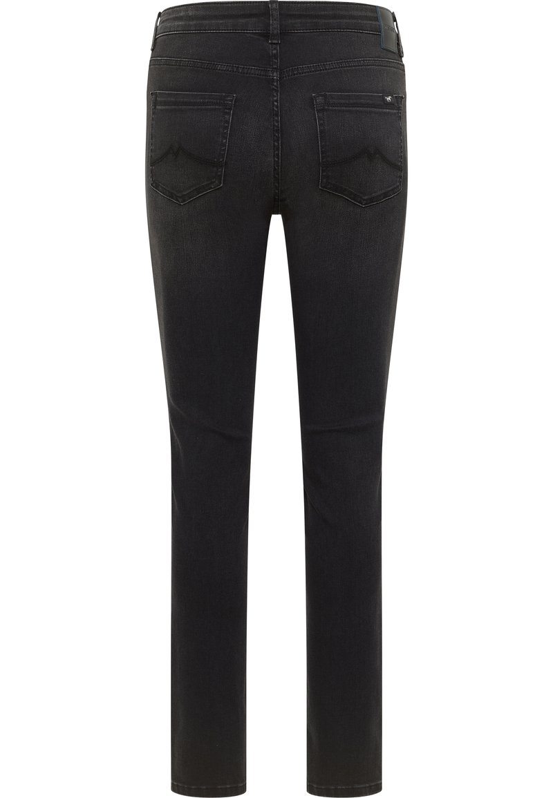 MUSTANG Style Shelby Slim Boot Jeans Donna - Denim Elasticizzato Con Vita Alta E Cuciture A Contrasto - 2