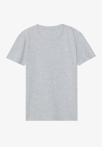 Basic T-shirt - mottled light grey