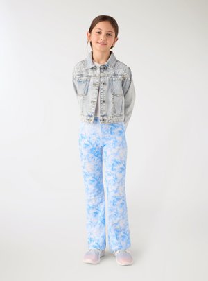 Terranova A ZAMPA FANTASIA TIE-DYE - Pantaloni - var celeste