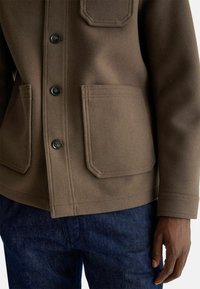 LIU JO IN MISTO  - Giacca leggera - plain chocolate