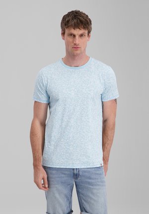 TIMEZONE, PRINT - Print T-shirt - blue stamp minimal