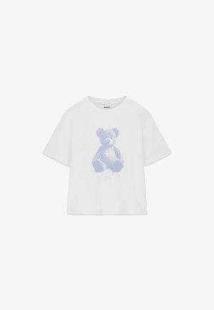 Guess, - T-shirt z nadrukiem