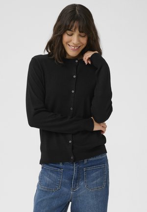 KALIZZA - Strickjacke - black deep