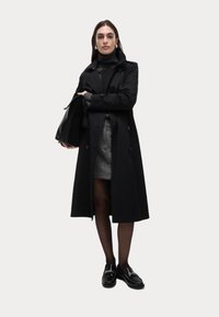 LONGLINE  - Trenchcoat - black