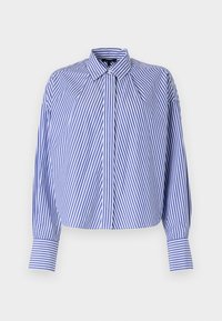 MARTHA STRIPE SHIRT - Nööpidega pluus - blue