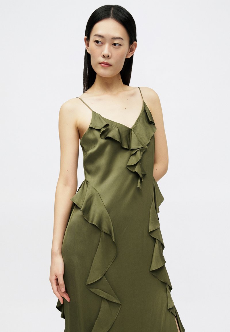 Tommy Hilfiger DRESS - Day dress - utility olive/olive - Zalando Tommy Hilfiger DRESS - Day dress - utility olive/olive - Zalando
