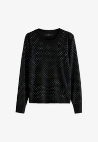 Unselected, black sparkle