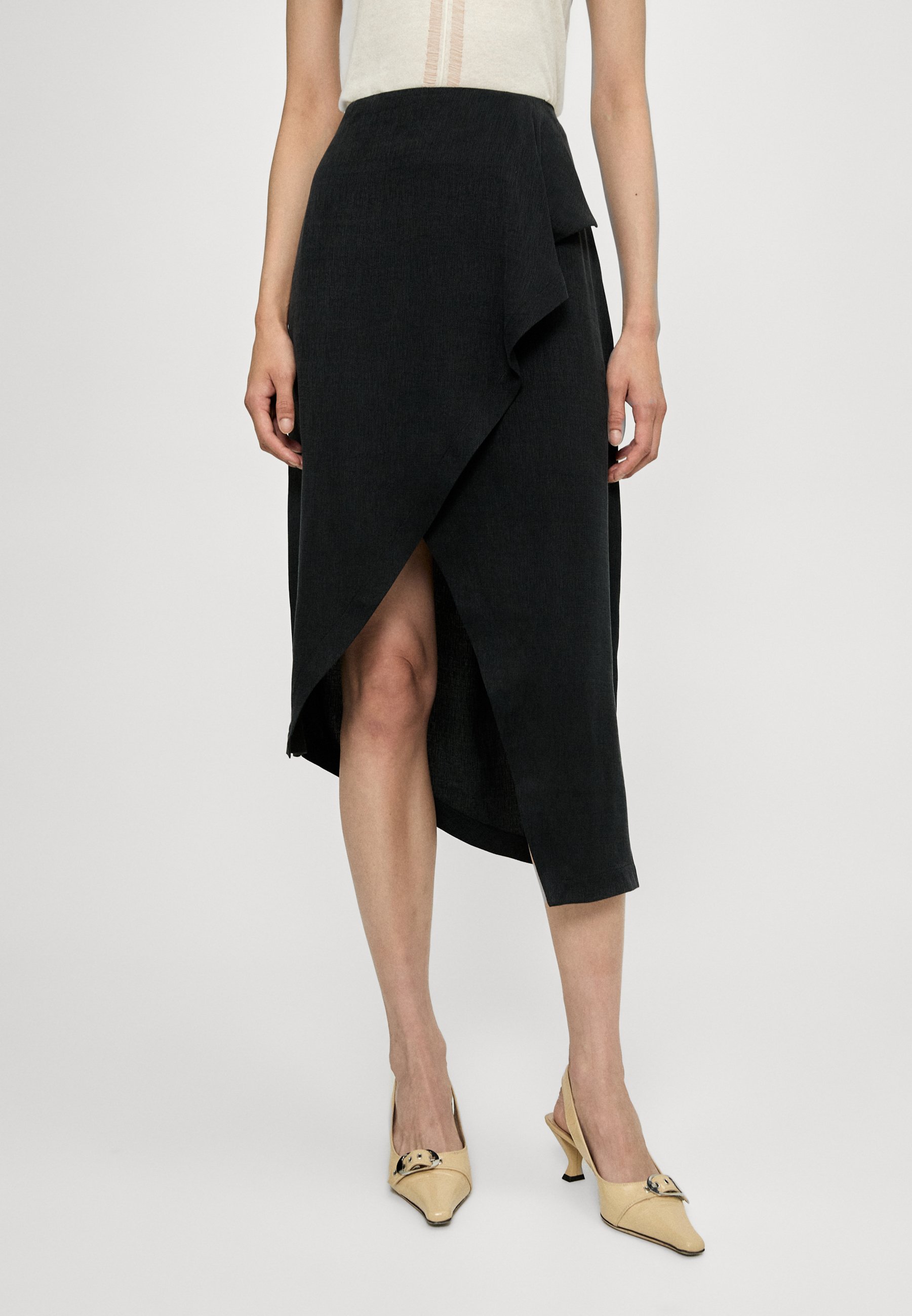 Iro SIMAL - A-line skirt - black - Zalando