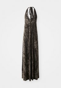 SLEEVELESS HALTERNECK MAXI DRESS - Vestido ligero - grey