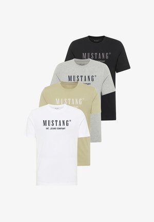 Mustang, - T-shirt z nadrukiem