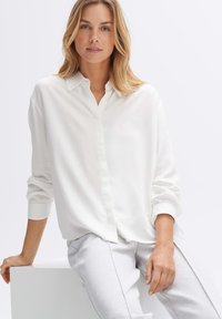 OPUS FELPINA - Button-down blouse - milk