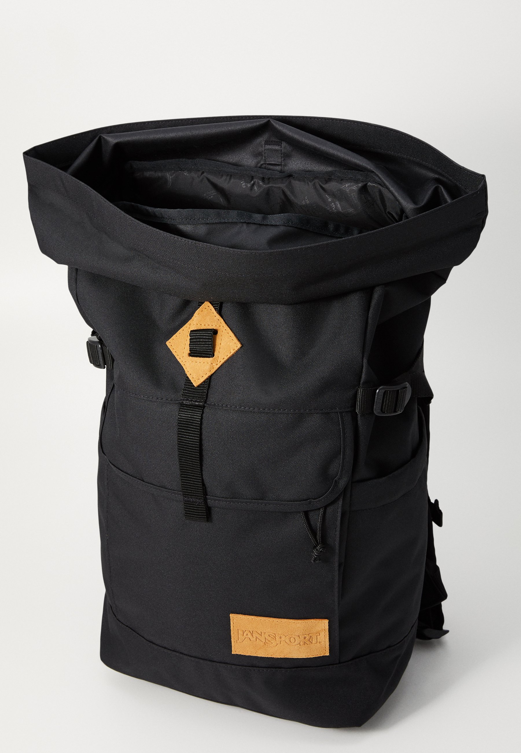 JanSport HATCHET ROLLTOP UNISEX - Rucksack - black - Zalando.co.uk