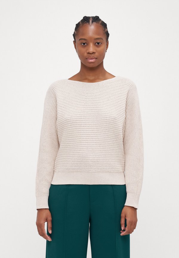 VMLUX BOATNECK BATWING - Strickpullover - oatmeal melange
