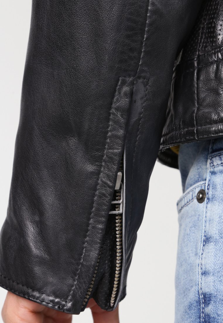 Goosecraft Skinnjakke black Zalando.no Goosecraft JACKET Skinnjakke espresso Zalando.no