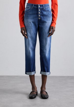 Dondup KOONS JEWEL BUTTON - Jeans baggy - blue
