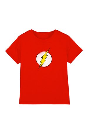 DC COMICS ORIGINALS, DC FLASH ROUGH FLASH LOGO UNISEX - T-Shirt print - red
