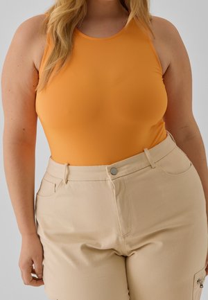 Top - orange
