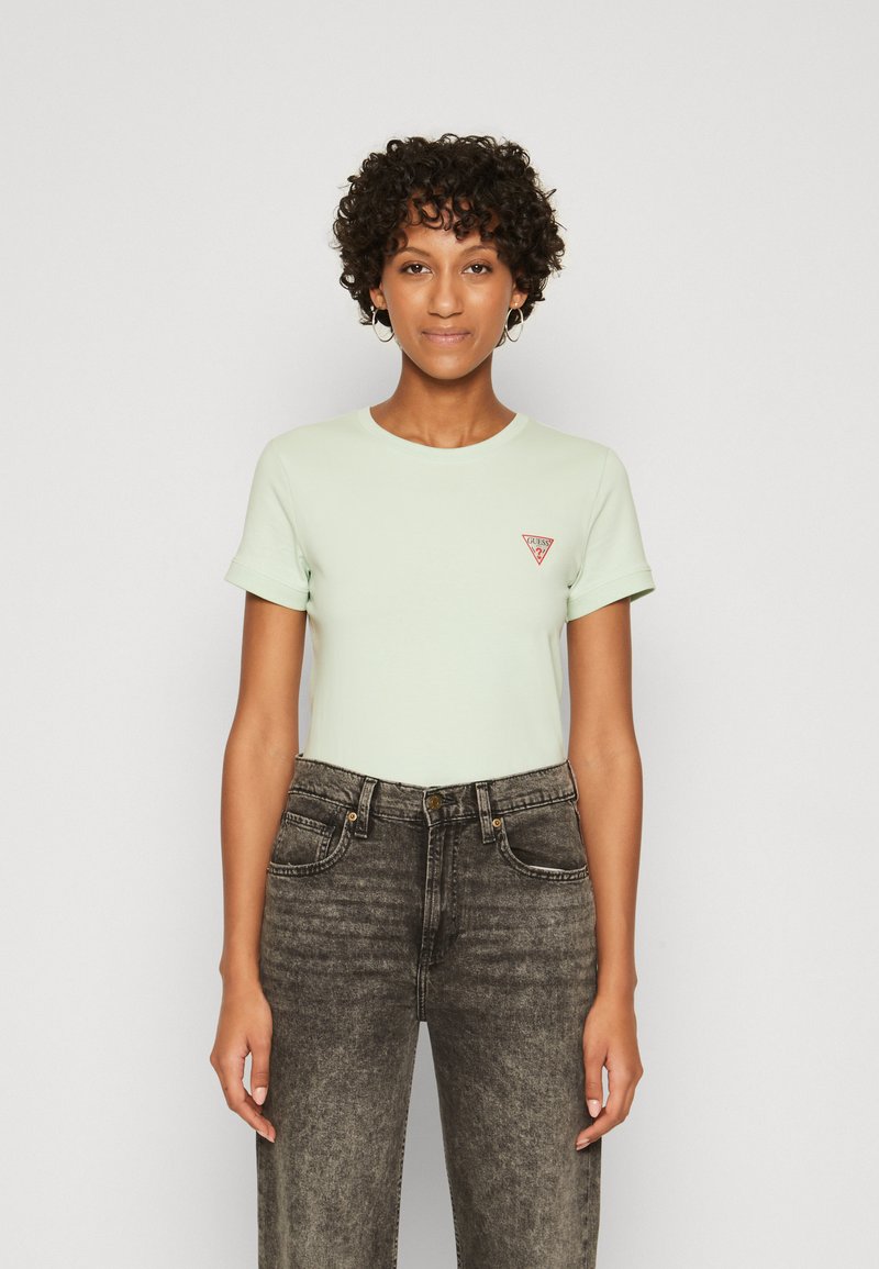 Guess MINI TRIANGLE TEE - Paprasti marškinėliai - spring day
