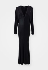 DOLMAN FISHTAIL GOWN - Trikoomekko - black