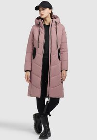 khujo ARIBAY4 PEACHED - Wintermantel - altrosa
