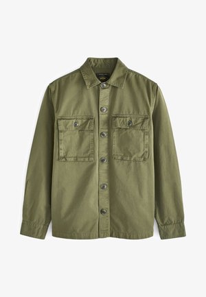 TWIN POCKET SHACKET - Vapaa-ajan kauluspaita - khaki green