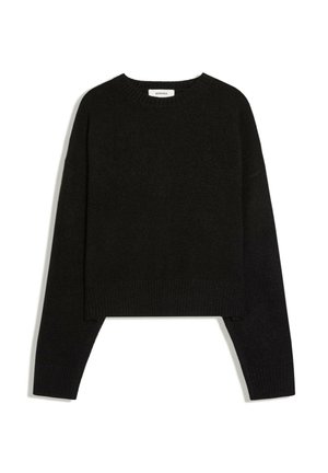Bershka, CREW NECK-JUMPER - Pullover - black