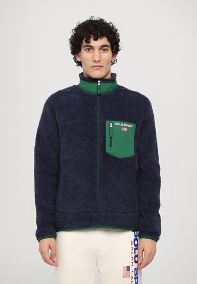 Polo Ralph Lauren LONG SLEEVE UNISEX - Φλις μπουφάν - cruise navy/new forest
