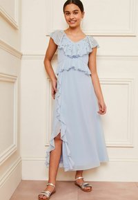 Lipsy RUFFLE EMBELLISHED-REGULAR FIT - Maxi šaty - blue