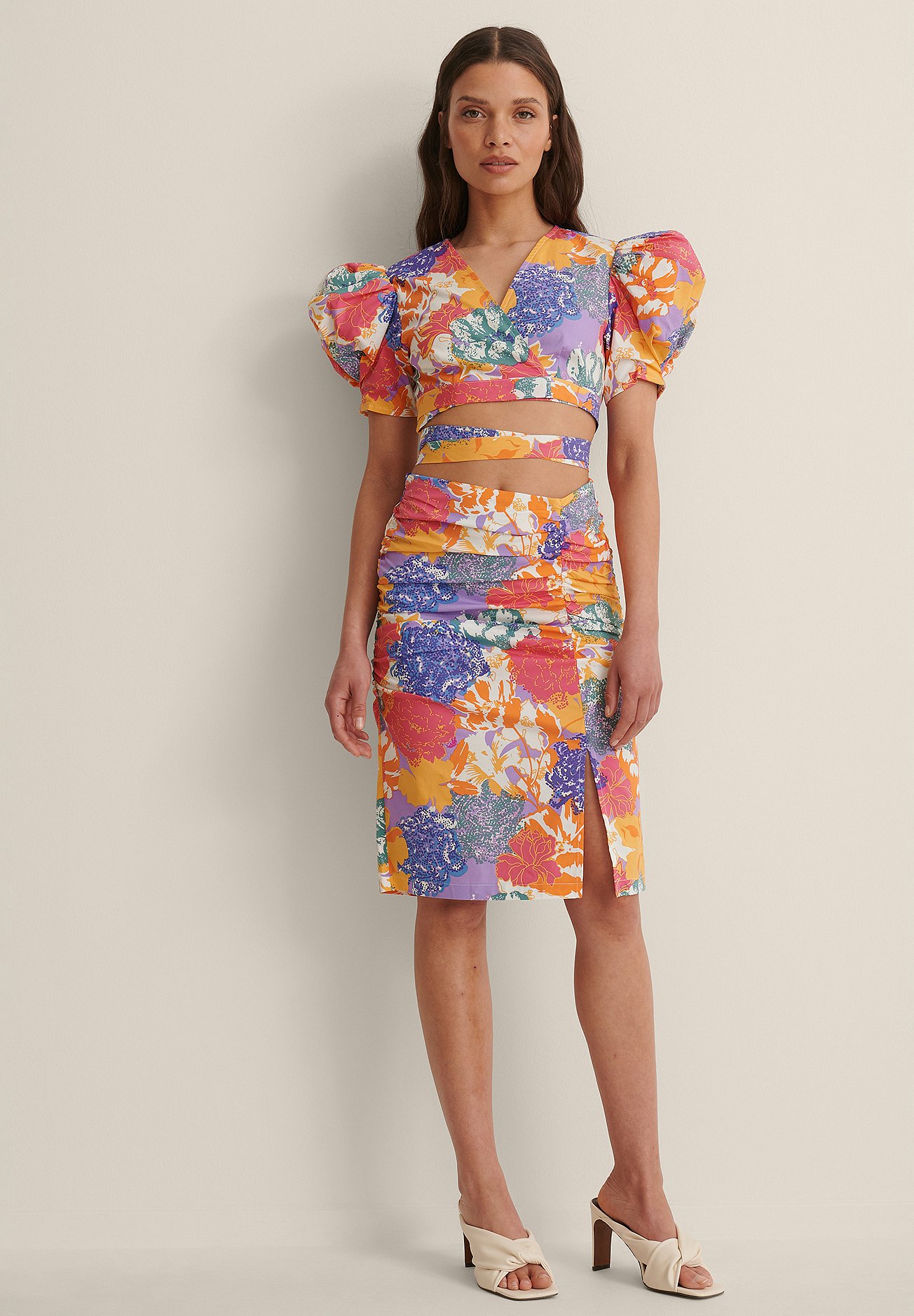 Femme RUCHED SLIT - Jupe crayon Femme RUCHED SLIT - Jupe crayon