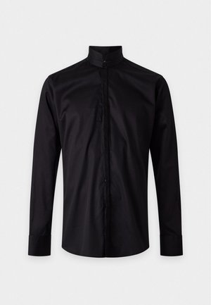 KARL LAGERFELD, STAND COLLAR SHIRT DNA - Chemise - black
