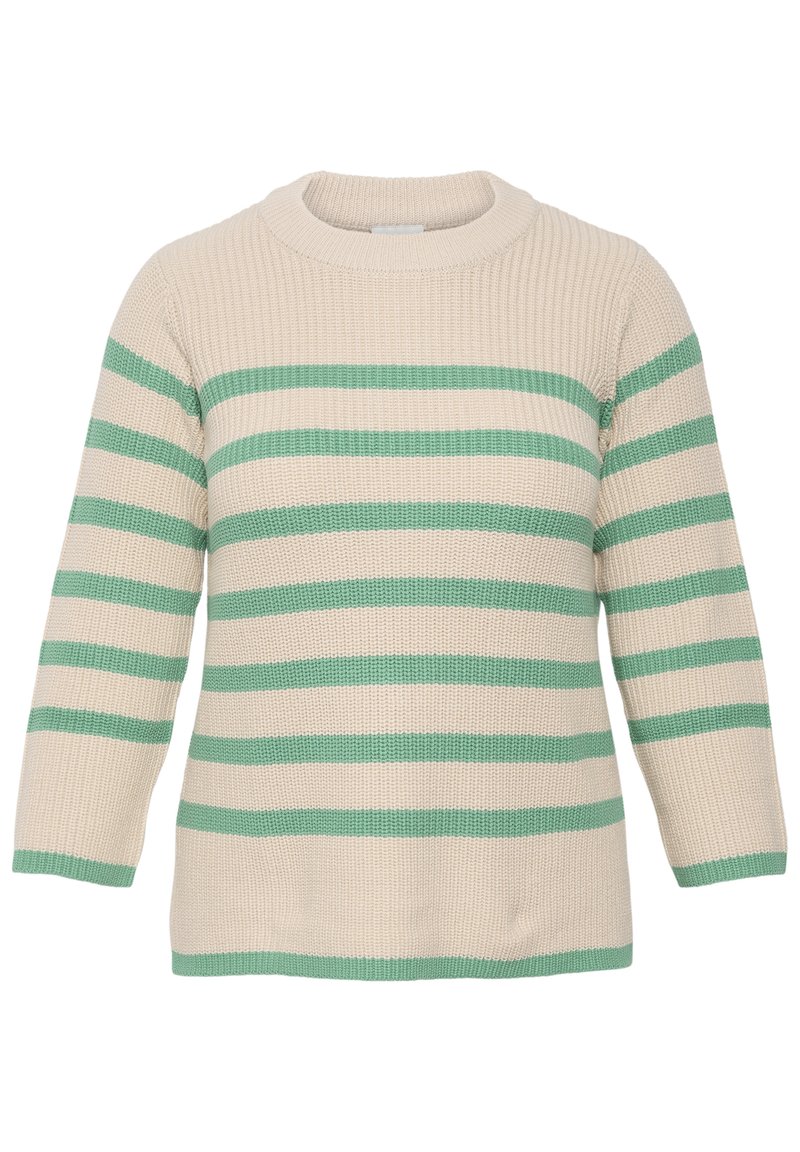 Kaffe Curve Trui zandkleur