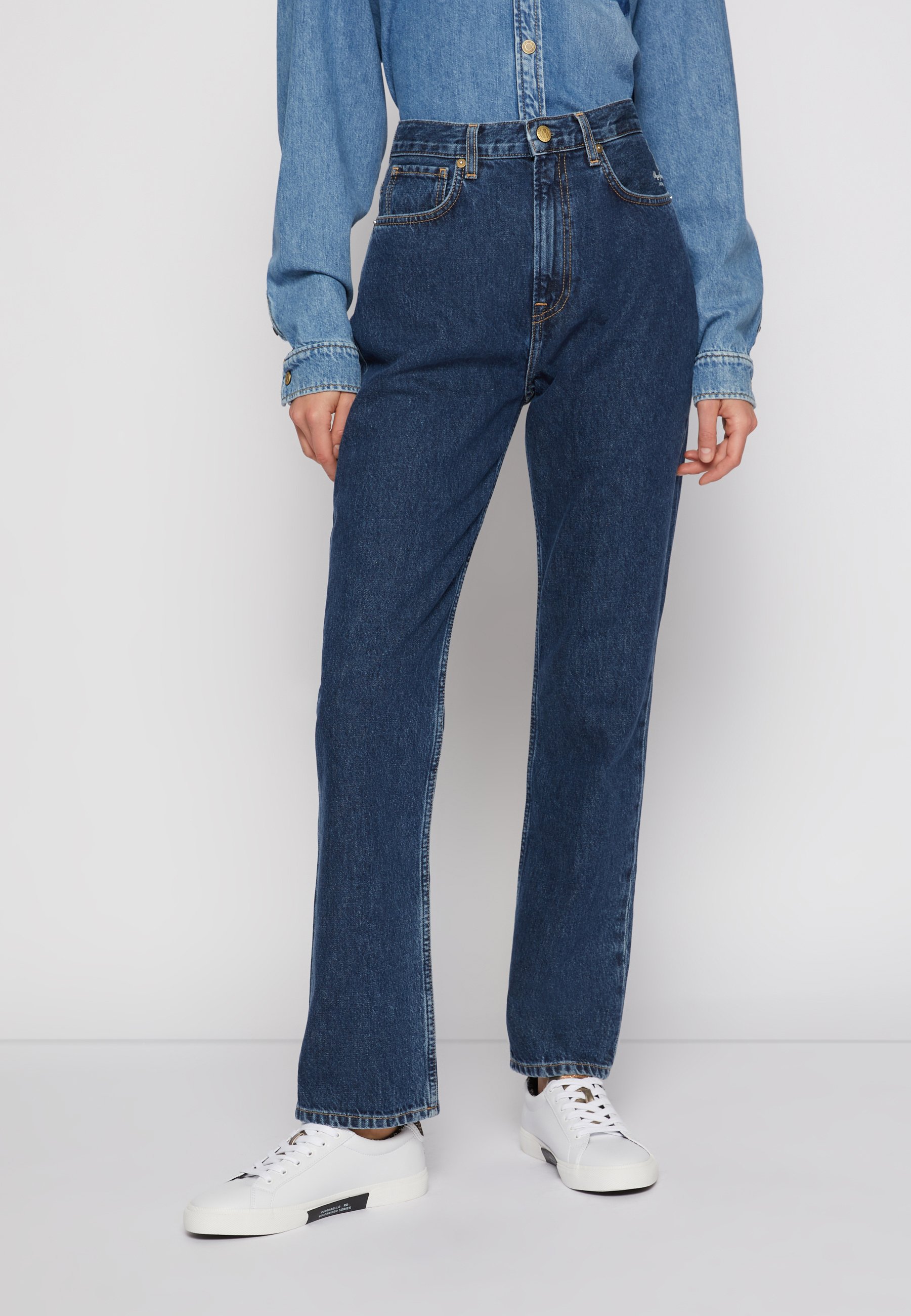 deep ocean blue vintage wash 