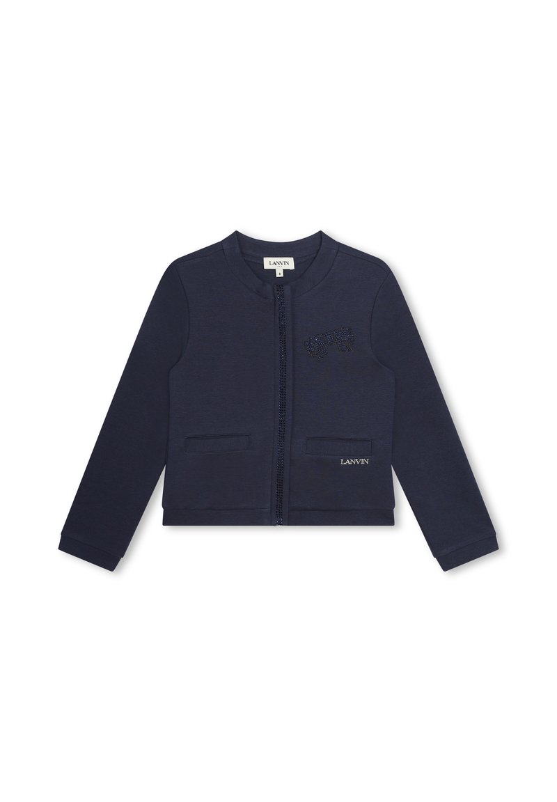 LANVIN Sweater met rits blauw