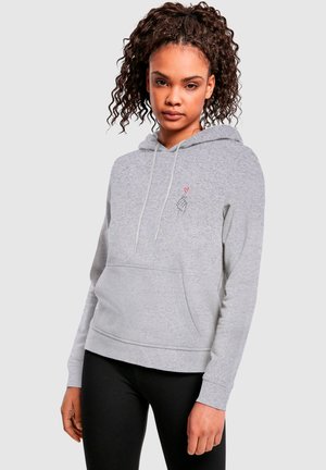 Merchcode K HEART  - Kapuzenpullover - heather grey