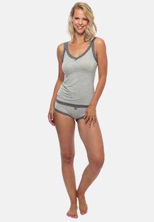 Nina von C., 2 PACK - Undershirt - anthrazit
