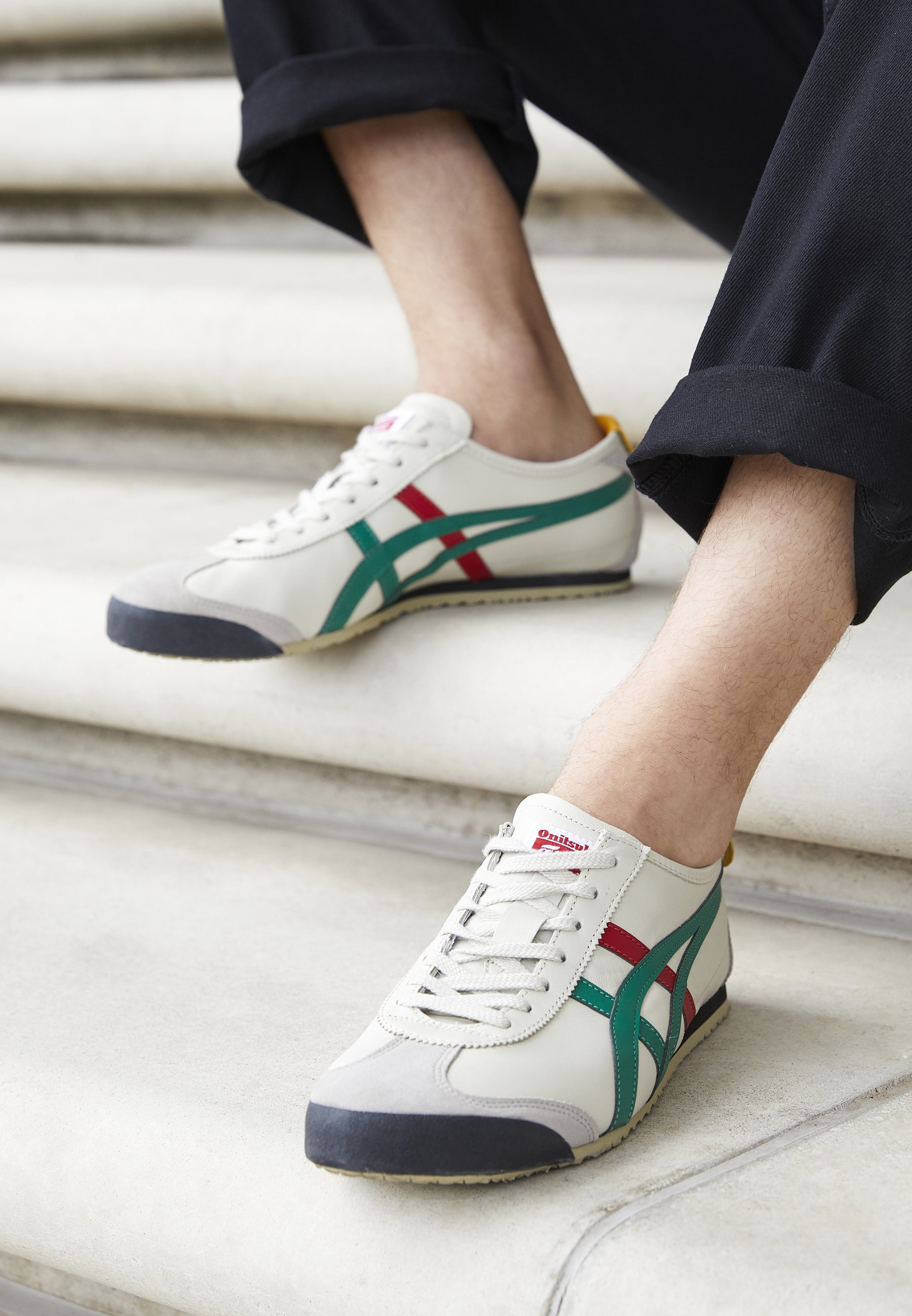 onitsuka tiger blanc