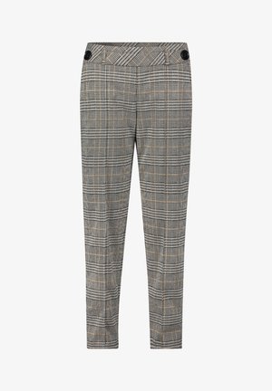 Trousers - schwarz beige