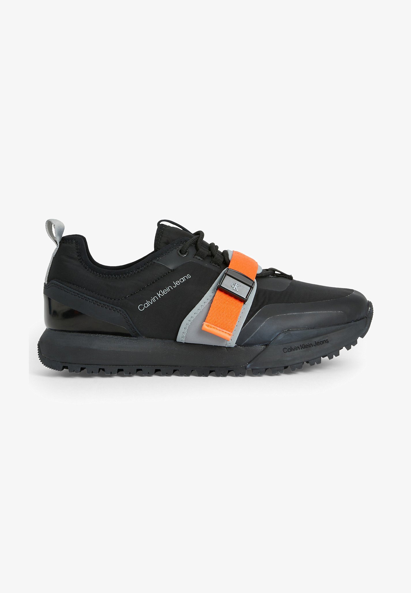 Calvin klein trainers orange Clearance