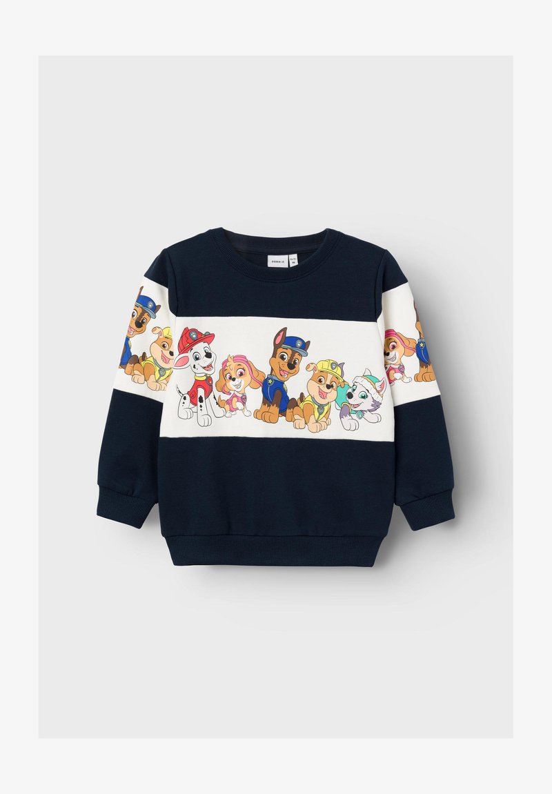 Name it NMMJILMAR PAWPATROL UNISEX - Sweatshirt - dark sapphire