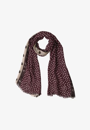 Street One, LANGER SCHAL MIT MUSTERMIX - Écharpe - rustic rouge