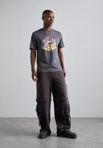 Iceberg T-shirts med print - antracite